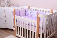 Постільний комплект Baby Veres Lilac Peonies (6 одиниць, 100% бавовна, 120х60 см)